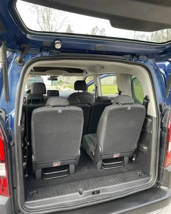 Peugeot Rifter cena 94000 przebieg: 82000, rok produkcji 2020 z Warszawa małe 254